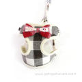 Latest design fashionable popular plaid dog harness